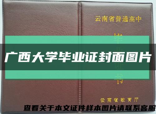 广西大学毕业证封面图片缩略图