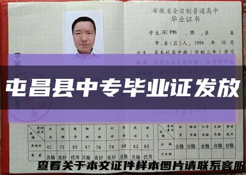 屯昌县中专毕业证发放缩略图