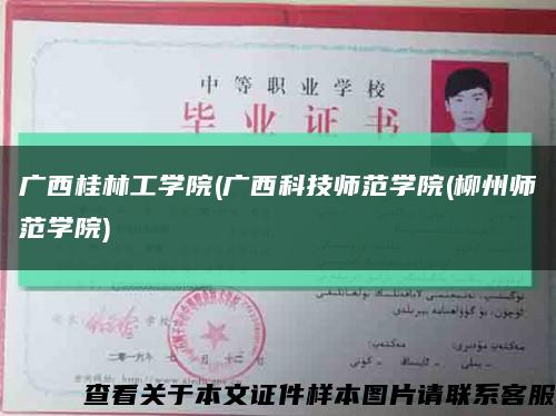 广西桂林工学院(广西科技师范学院(柳州师范学院)缩略图