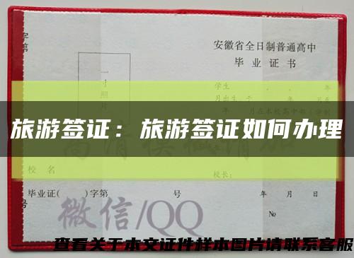 旅游签证：旅游签证如何办理缩略图