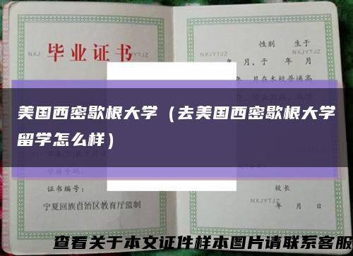 美国西密歇根大学（去美国西密歇根大学留学怎么样）缩略图