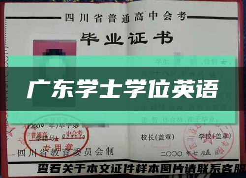 广东学士学位英语缩略图