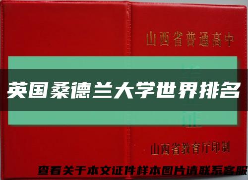 英国桑德兰大学世界排名缩略图