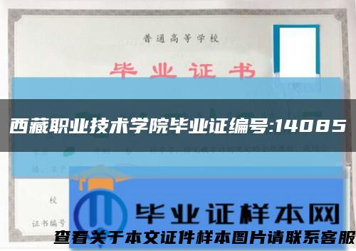 西藏职业技术学院毕业证编号:14085缩略图
