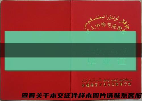 武汉中专毕业证封面图缩略图