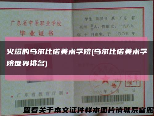 火爆的乌尔比诺美术学院(乌尔比诺美术学院世界排名)缩略图