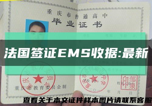 法国签证EMS收据:最新缩略图