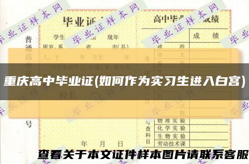 重庆高中毕业证(如何作为实习生进入白宫)缩略图