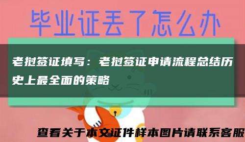 老挝签证填写：老挝签证申请流程总结历史上最全面的策略缩略图