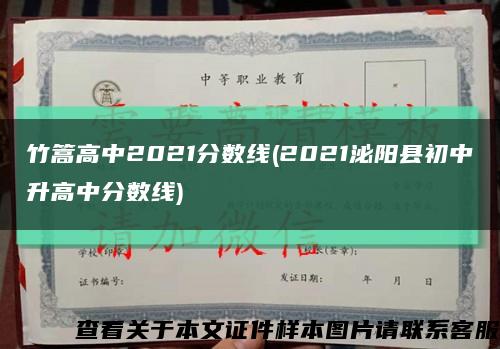 竹篙高中2021分数线(2021泌阳县初中升高中分数线)缩略图