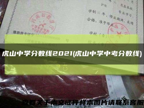 虎山中学分数线2021(虎山中学中考分数线)缩略图