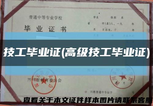 技工毕业证(高级技工毕业证)缩略图