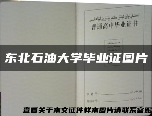 东北石油大学毕业证图片缩略图