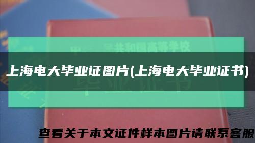 上海电大毕业证图片(上海电大毕业证书)缩略图