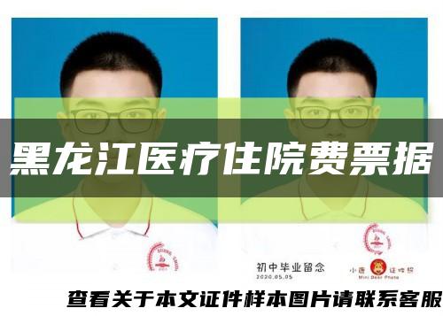 黑龙江医疗住院费票据缩略图