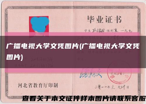广播电视大学文凭图片(广播电视大学文凭图片)缩略图