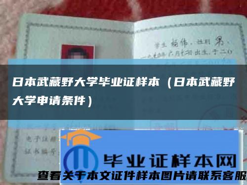 日本武藏野大学毕业证样本（日本武藏野大学申请条件）缩略图