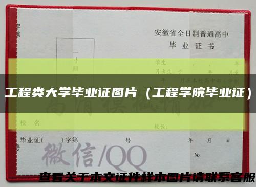 工程类大学毕业证图片（工程学院毕业证）缩略图