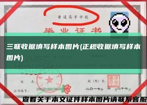 三联收据填写样本图片(正规收据填写样本图片)缩略图