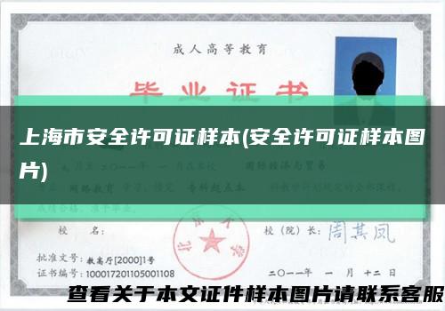 上海市安全许可证样本(安全许可证样本图片)缩略图