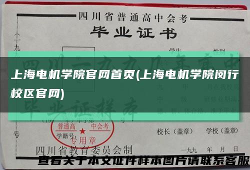 上海电机学院官网首页(上海电机学院闵行校区官网)缩略图