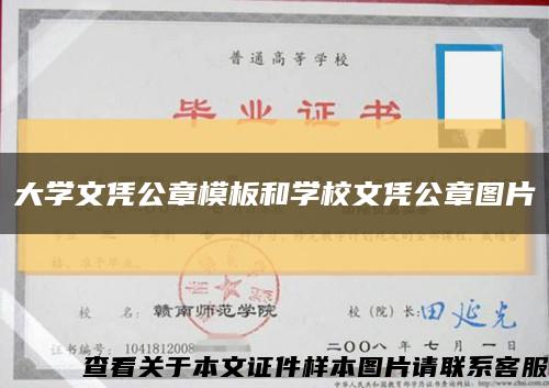 大学文凭公章模板和学校文凭公章图片缩略图