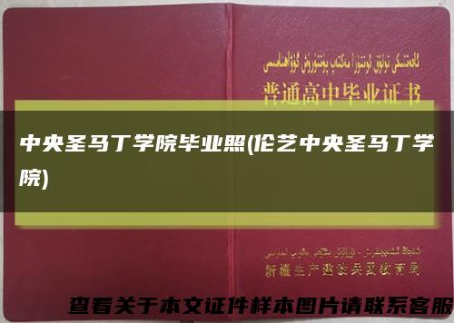 中央圣马丁学院毕业照(伦艺中央圣马丁学院)缩略图