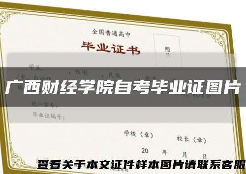 广西财经学院自考毕业证图片缩略图