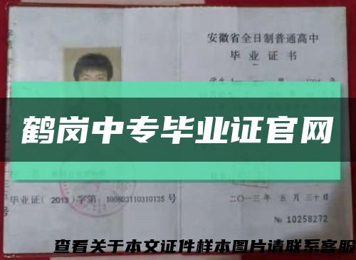 鹤岗中专毕业证官网缩略图