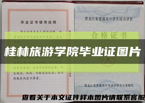 桂林旅游学院毕业证图片缩略图