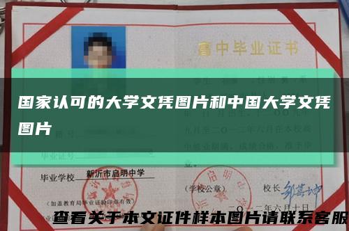 国家认可的大学文凭图片和中国大学文凭图片缩略图