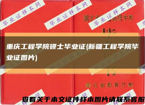 重庆工程学院硕士毕业证(新疆工程学院毕业证图片)缩略图