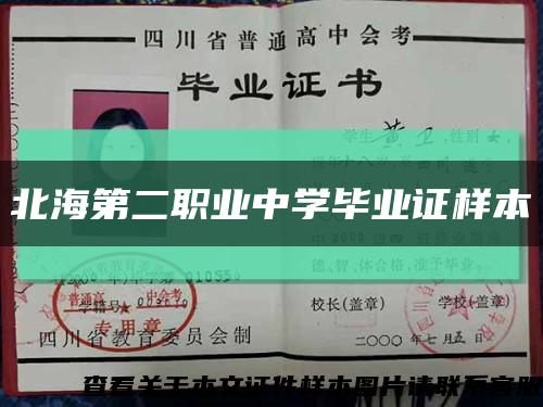 北海第二职业中学毕业证样本缩略图