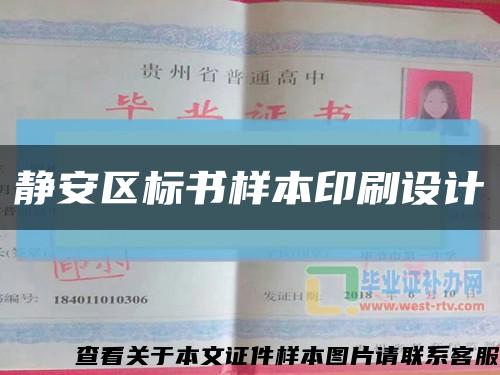 静安区标书样本印刷设计缩略图