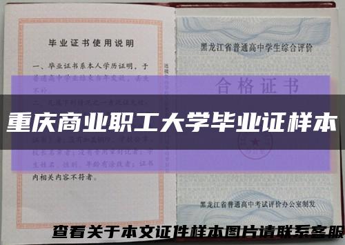 重庆商业职工大学毕业证样本缩略图