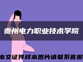 贵州电力职业技术学院缩略图