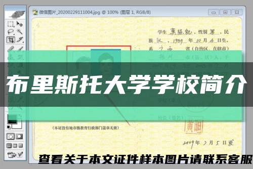 布里斯托大学学校简介缩略图
