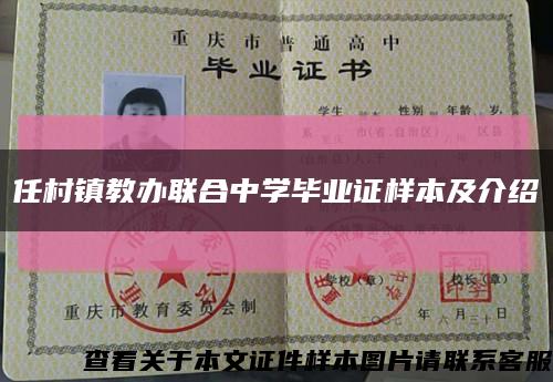 任村镇教办联合中学毕业证样本及介绍缩略图