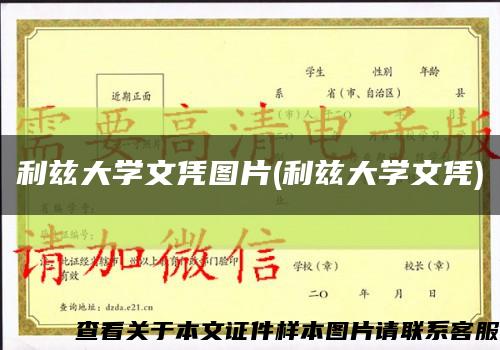 利兹大学文凭图片(利兹大学文凭)缩略图