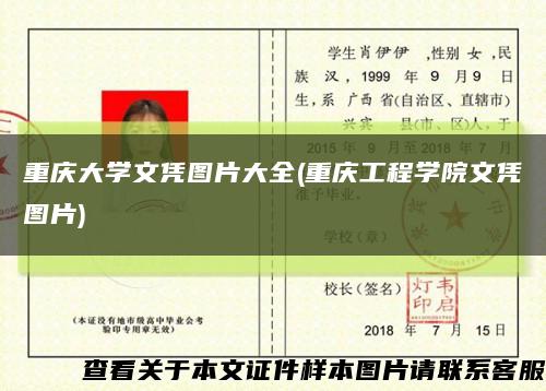 重庆大学文凭图片大全(重庆工程学院文凭图片)缩略图
