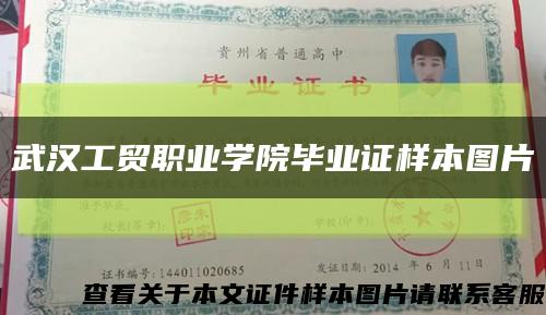 武汉工贸职业学院毕业证样本图片缩略图