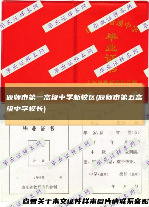 偃师市第一高级中学新校区(偃师市第五高级中学校长)缩略图