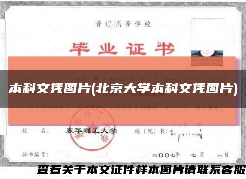 本科文凭图片(北京大学本科文凭图片)缩略图
