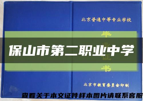 保山市第二职业中学缩略图