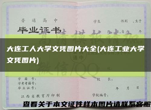 大连工人大学文凭图片大全(大连工业大学文凭图片)缩略图