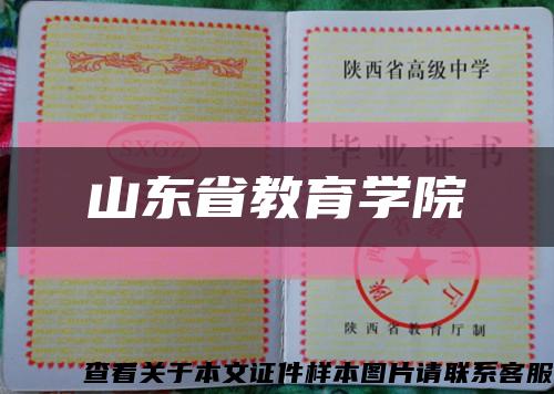 山东省教育学院缩略图
