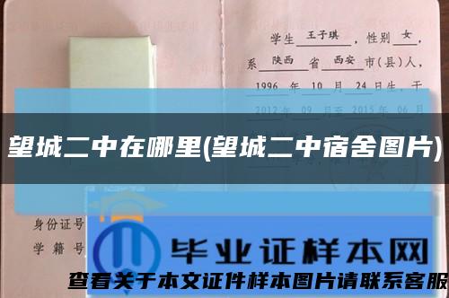 望城二中在哪里(望城二中宿舍图片)缩略图