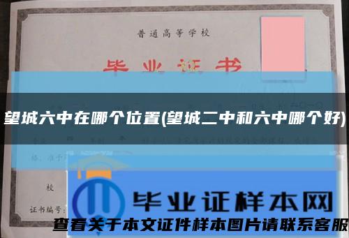望城六中在哪个位置(望城二中和六中哪个好)缩略图