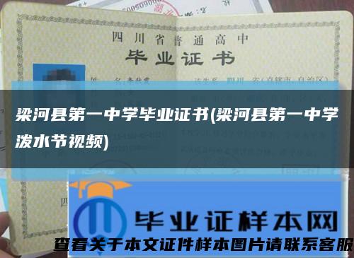 梁河县第一中学毕业证书(梁河县第一中学泼水节视频)缩略图