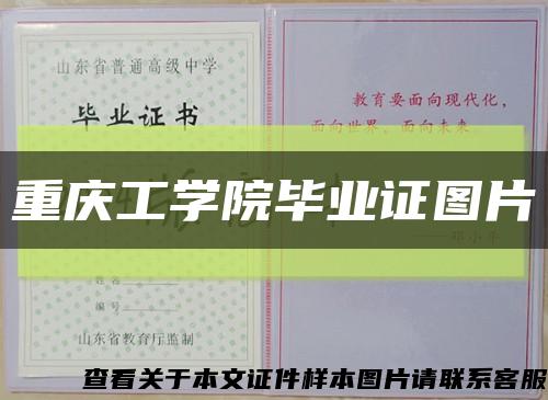 重庆工学院毕业证图片缩略图